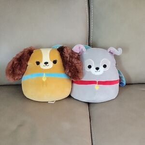 NWT Lady and The Tramp 7" Squishmallows